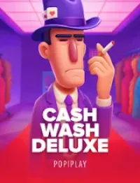 cash wash deluxe slot logo